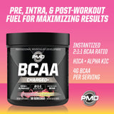PMD BCAA Powder 285g nutritional information