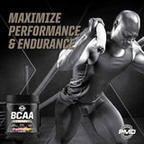 PMD BCAA Powder 285g side view
