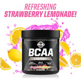 PMD BCAA Powder 285g with workout gear