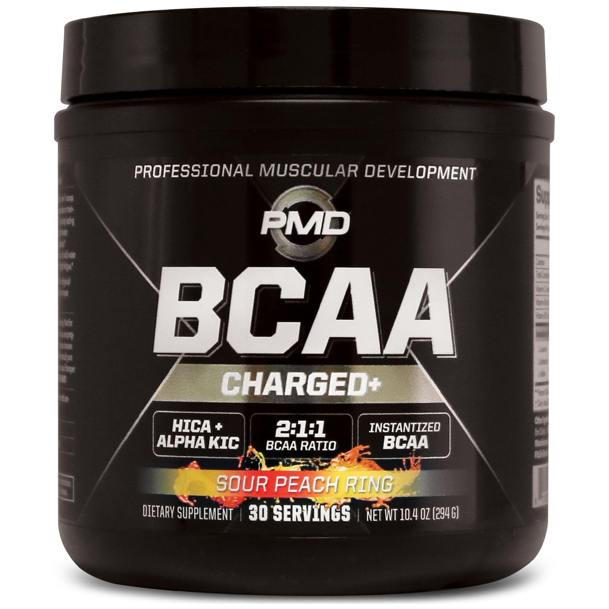 PMD BCAA Powder 349g front view with packaging