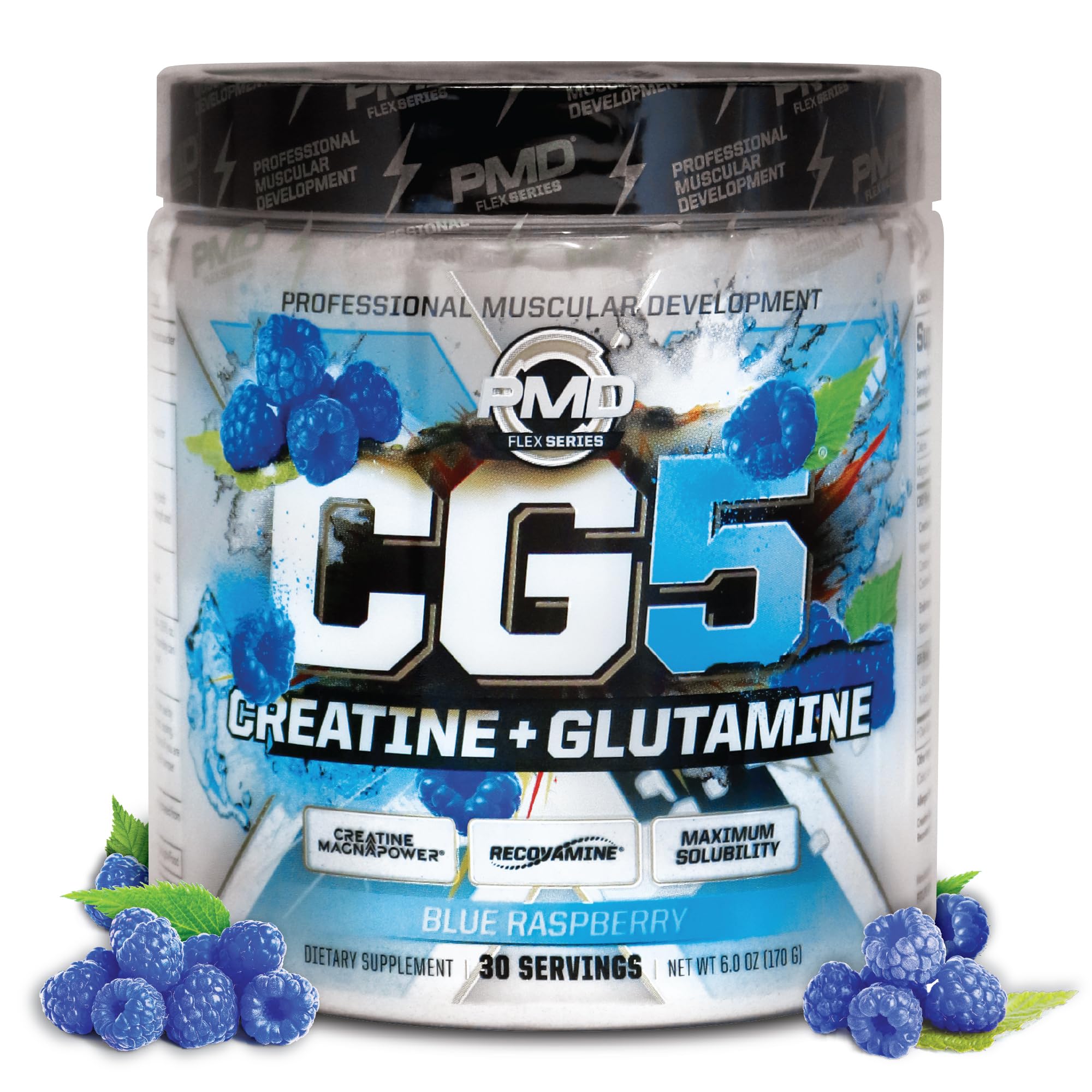 PMD CG5 Creatine Supplement 200g front view