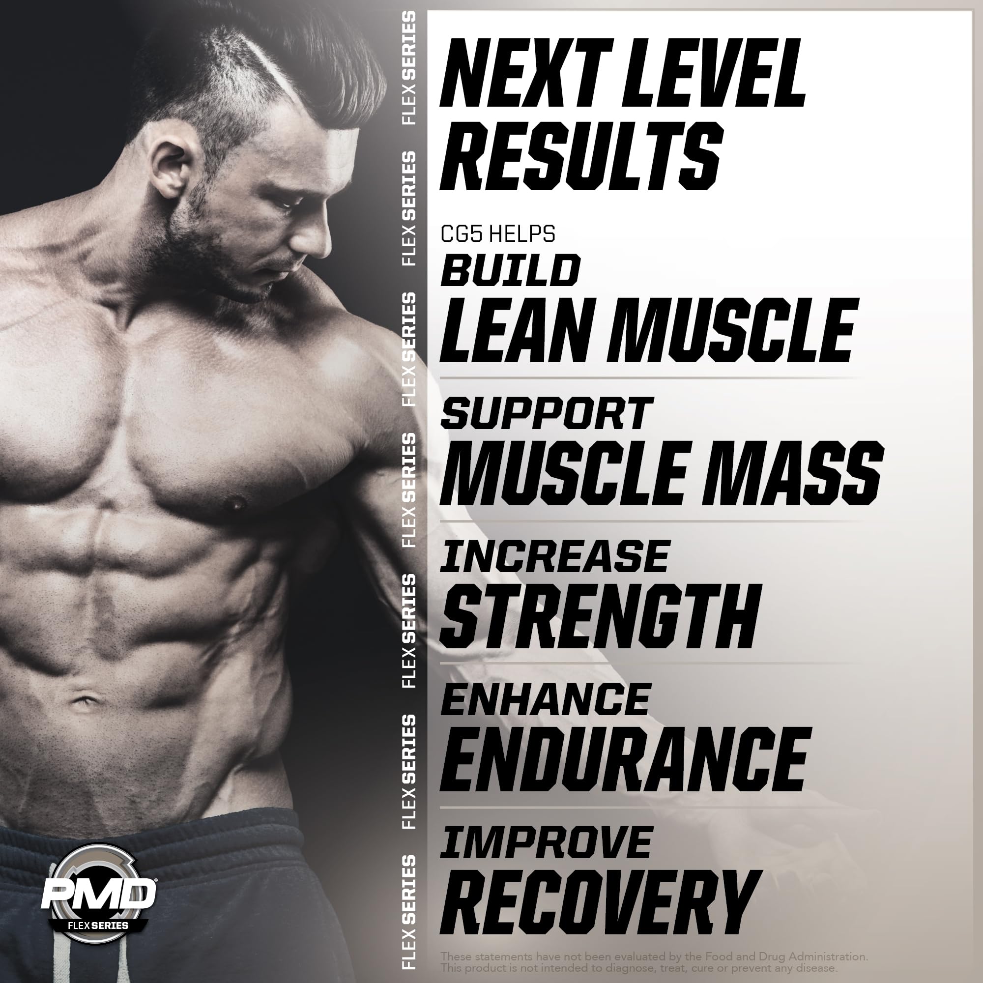 PMD CG5 Creatine Supplement 200g nutritional information