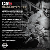 PMD CG5 Creatine Supplement 209g nutritional information