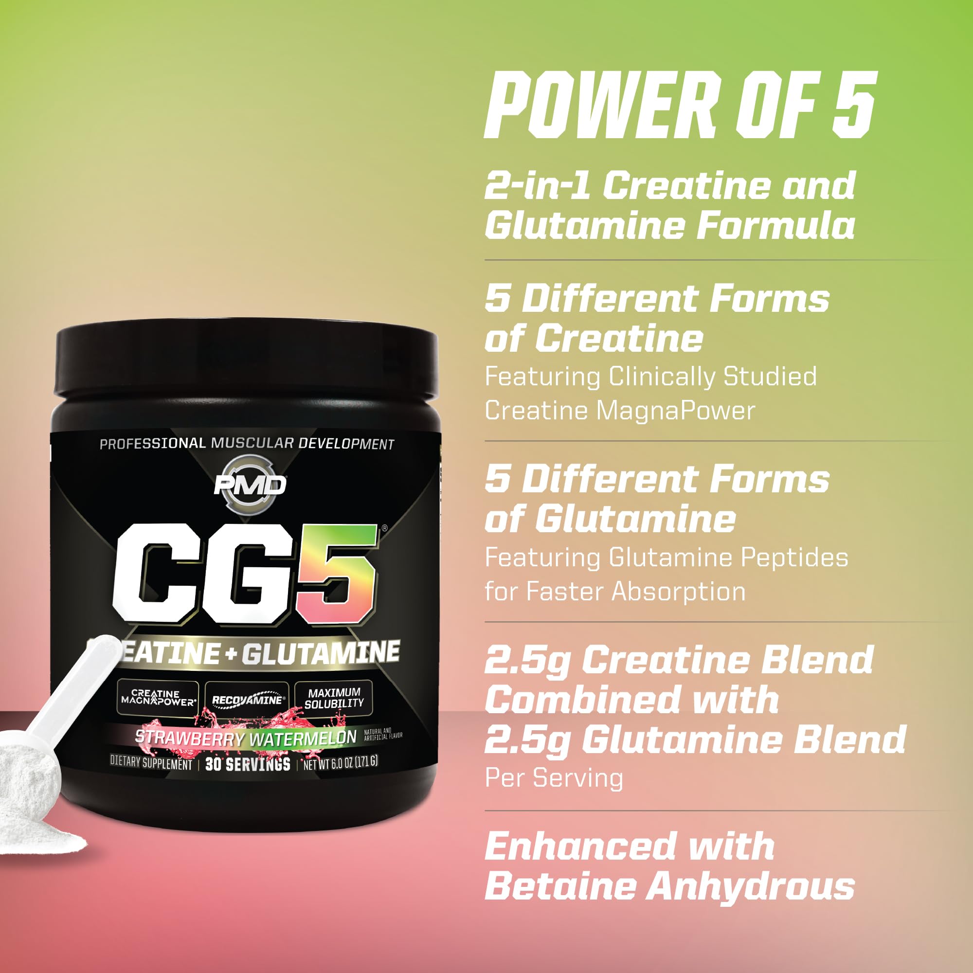 PMD CG5 Creatine Supplement in lifestyle setting