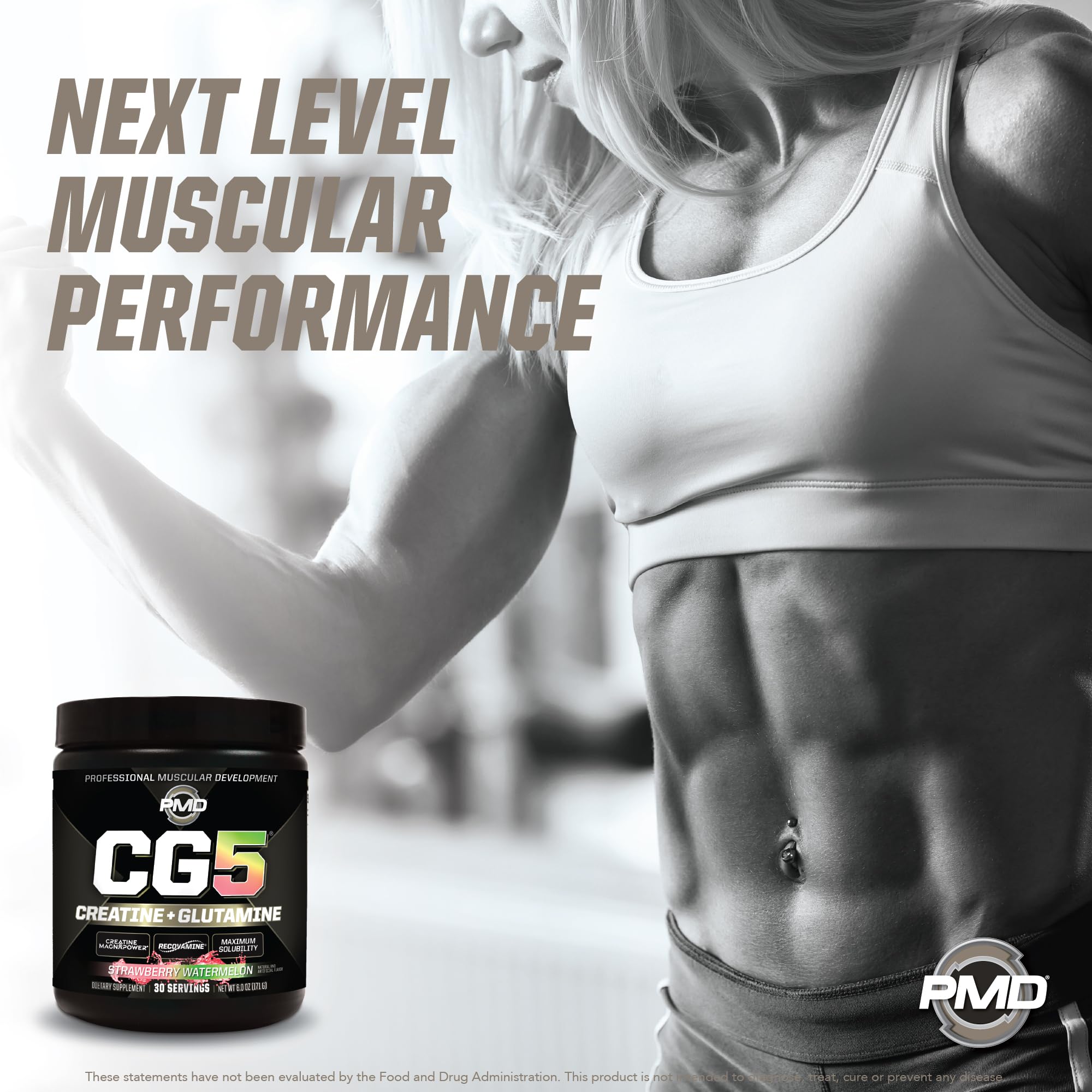 PMD CG5 Creatine Supplement nutritional information