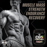 PMD CG5 Creatine Supplement packaging details