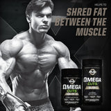 PMD Omega Cuts Elite CLA Softgels back view with ingredient list