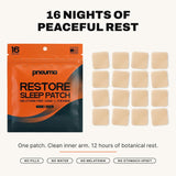 PNEUMA Restore patches in a lifestyle setting