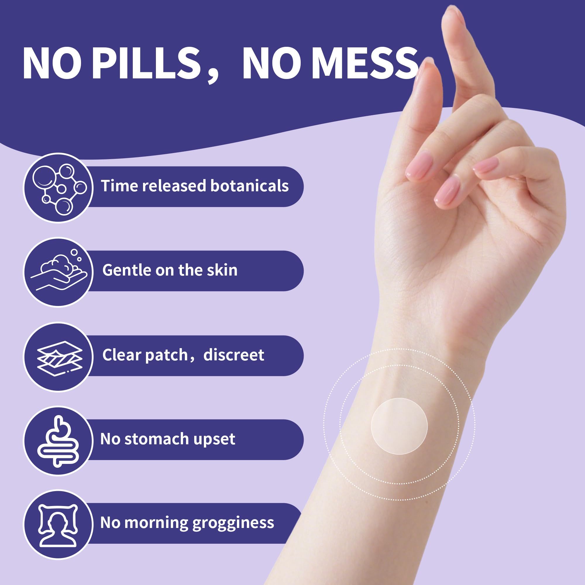 Pocket-sized WLTHO Deep Sleep Patch pack