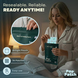 Pop Patch Sleep Patches resealable pouch