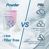 Porindisi Hyaluronic Acid Powder scoop with powder