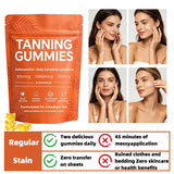 POSOJPIP Skin Tanning Gummies packed for travel