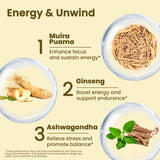 Potency Wood Ginseng Supplement 68g bottle side view