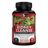 Potent Garden Kidney Cleanse Support Supplement 60 Capsules front view
