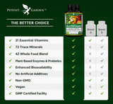 Potent Garden Multivitamins in a lifestyle setting