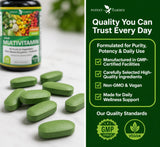 Potent Garden Multivitamins with measuring spoon