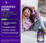 Potent Garden Oregano Supplement bottle with cap