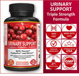 Potent Garden Urinary Support Cranberry Capsules 500mg with fresh cranberries