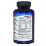 PotentSea Organic Sea Vegetables 1590mg supplement back view with ingredients