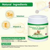 Poultry feed mixed with BiKontrun Vitamin E & Selenium Powder