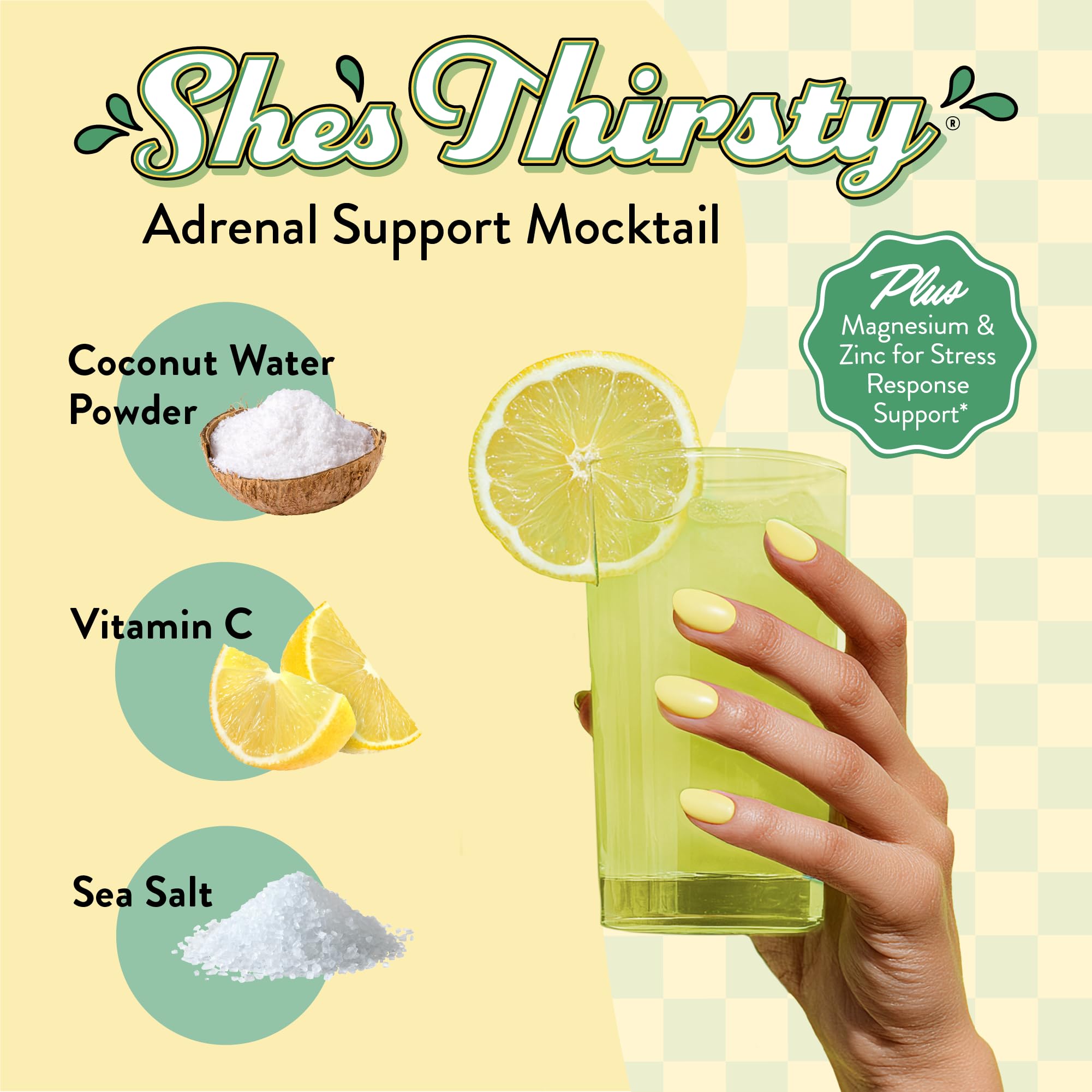 Pouring Legendairy Milk She's Thirsty Lemon-Lime mix into a glass of water