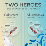 Powders Gut-Loving Colostrum Supplement side view