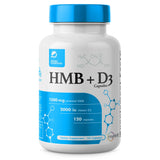Powders HMB + D3 Supplement front view with packaging