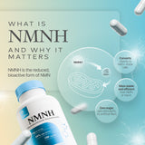 Powders NMNH Supplement back view with ingredient list