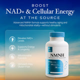Powders NMNH Supplement side view showing capsule details
