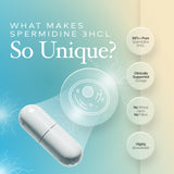Powders Spermidine 99% Pure Capsules with packaging