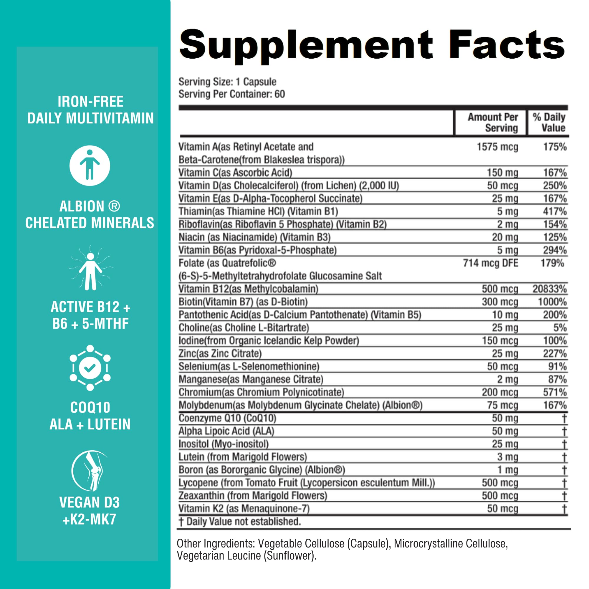Power By Naturals Methyl Multi One multivitamin capsule with measuring spoon