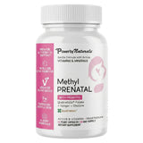 Power By Naturals Methyl Prenatal Vitamins front view
