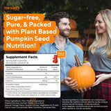 Power Grain Pumpkin Seed Oil Gummies orange-flavoured gummy close-up