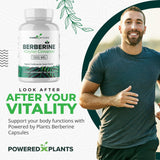 POWERED X PLANTS Berberine HCL Capsules side view