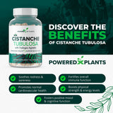POWERED X PLANTS Cistanche Extract Capsules packaging