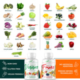 POWERED X PLANTS Fruit and Vegetable Capsules ingredients list