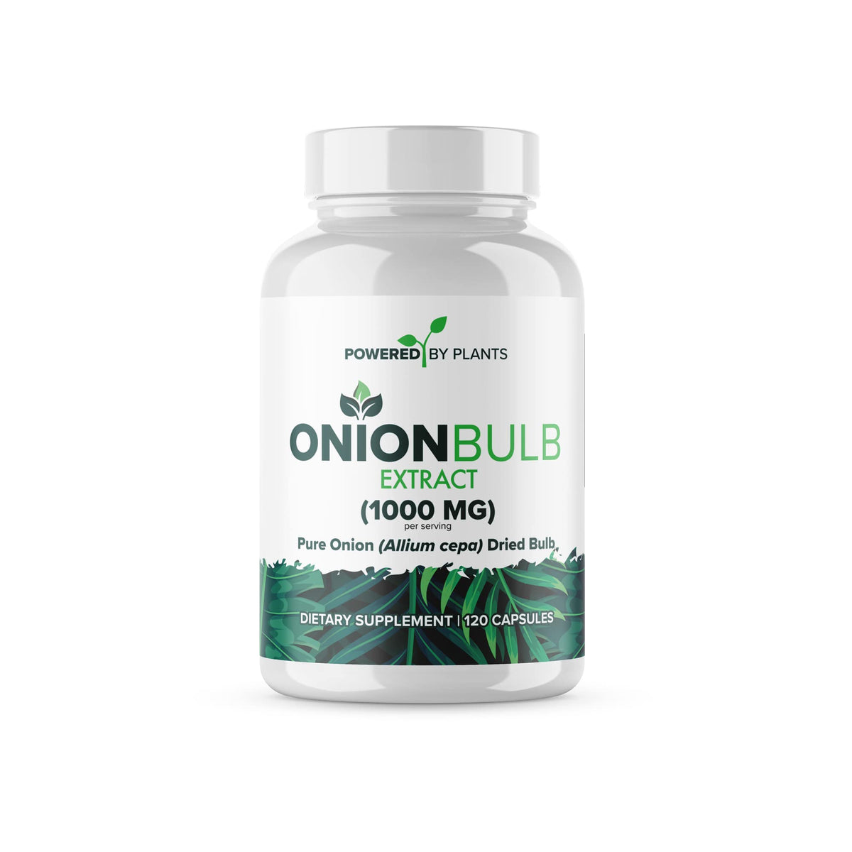 POWERED X PLANTS Onion Bulb Extract 1000mg front view