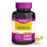 Prati Donaduzzi Vitamin D3 Extra Strength 5000 IU Softgels front view