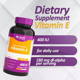 Prati Donaduzzi Vitamin E 400 IU softgels side view