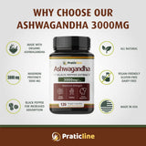 PRATIC LINE Ashwagandha Capsules side view