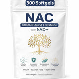 PRCYZO NAC Capsules 600mg bottle front view with 300 softgels