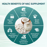 PRCYZO NAC Capsules 600mg softgel close-up on a white background