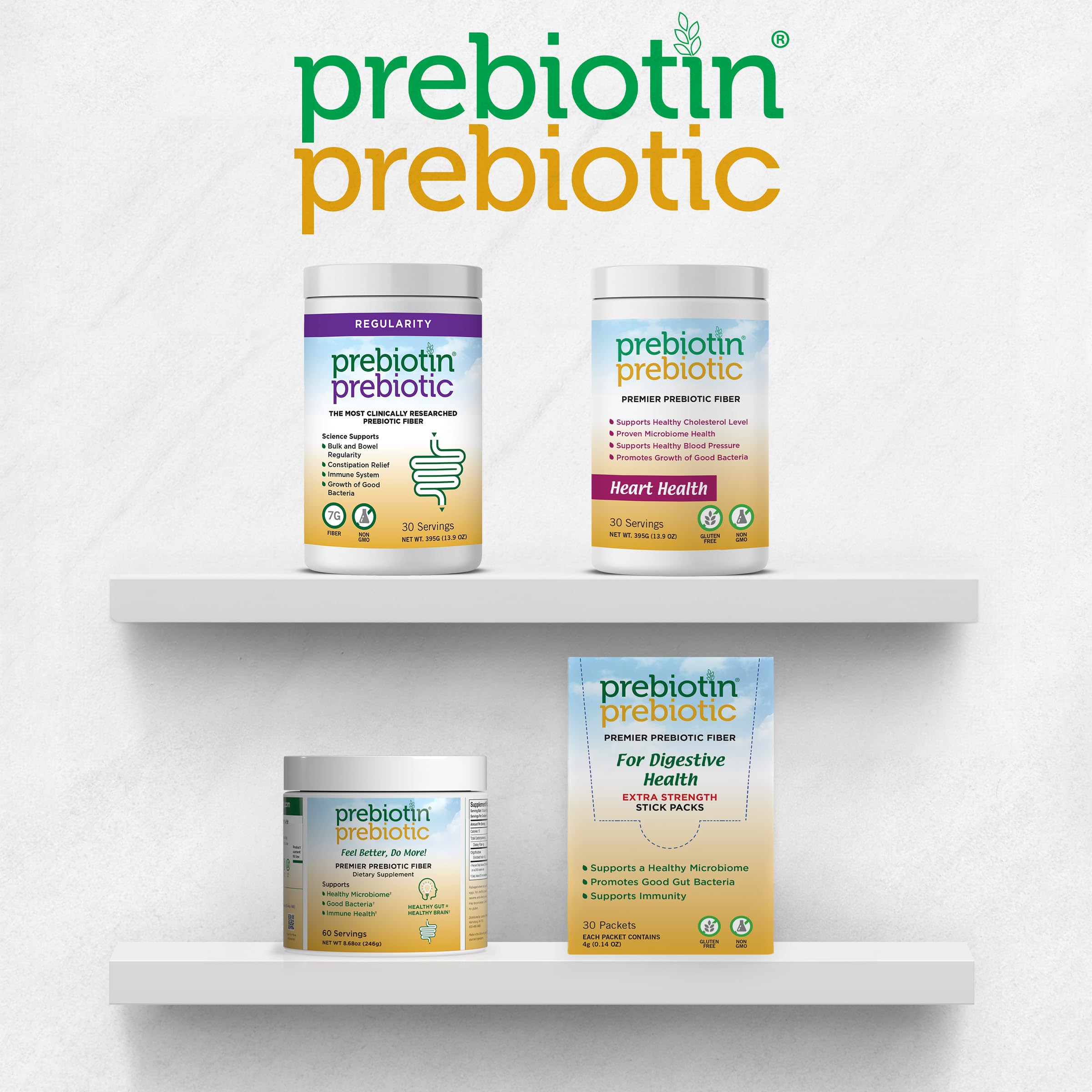 Prebiotin Oligofructose-Enriched Inulin 272g back view