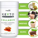 Preferred Elements KEYTO Collagen Protein Powder 323g nutritional information