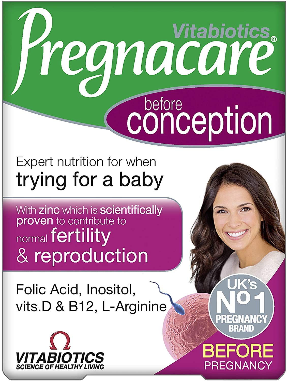 Pregnacare Conception vitamin and mineral tablets with Omega-3 capsules