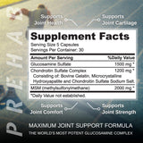 PREHAB Glucosamine Chondroitin MSM supplement capsules