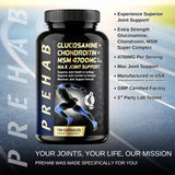 PREHAB Glucosamine Chondroitin MSM supplement lifestyle image