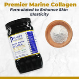 Premier Marine Collagen Peptides Powder packaging side view