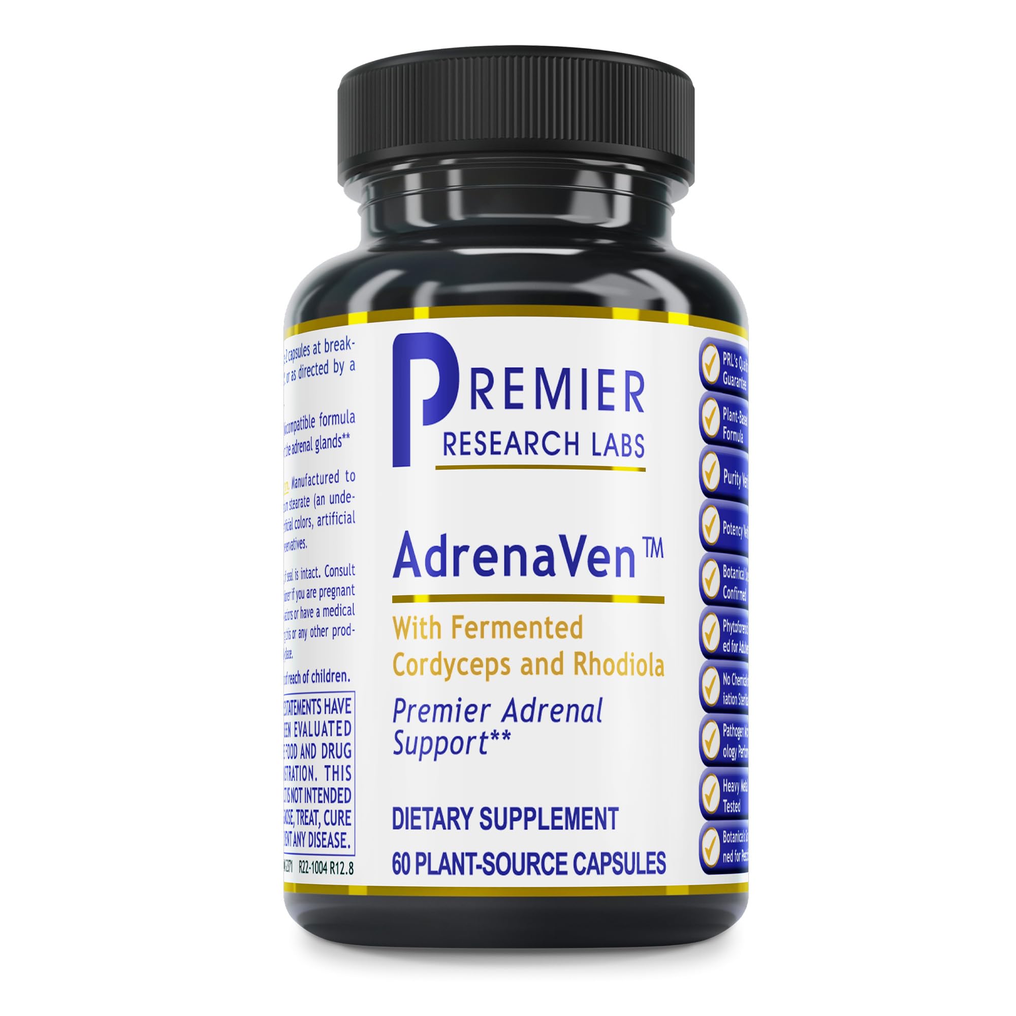 Premier Research Labs AdrenaVen 60 capsules front view