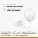 Premier Research Labs Calcium Magnesium Supplement bottle with capsules